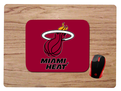 #ad #ad MIAMI HEAT custom neoprene nonslip MOUSEPAD MOUSE PAD HOME OFFICE GIFT NBA $12.91
