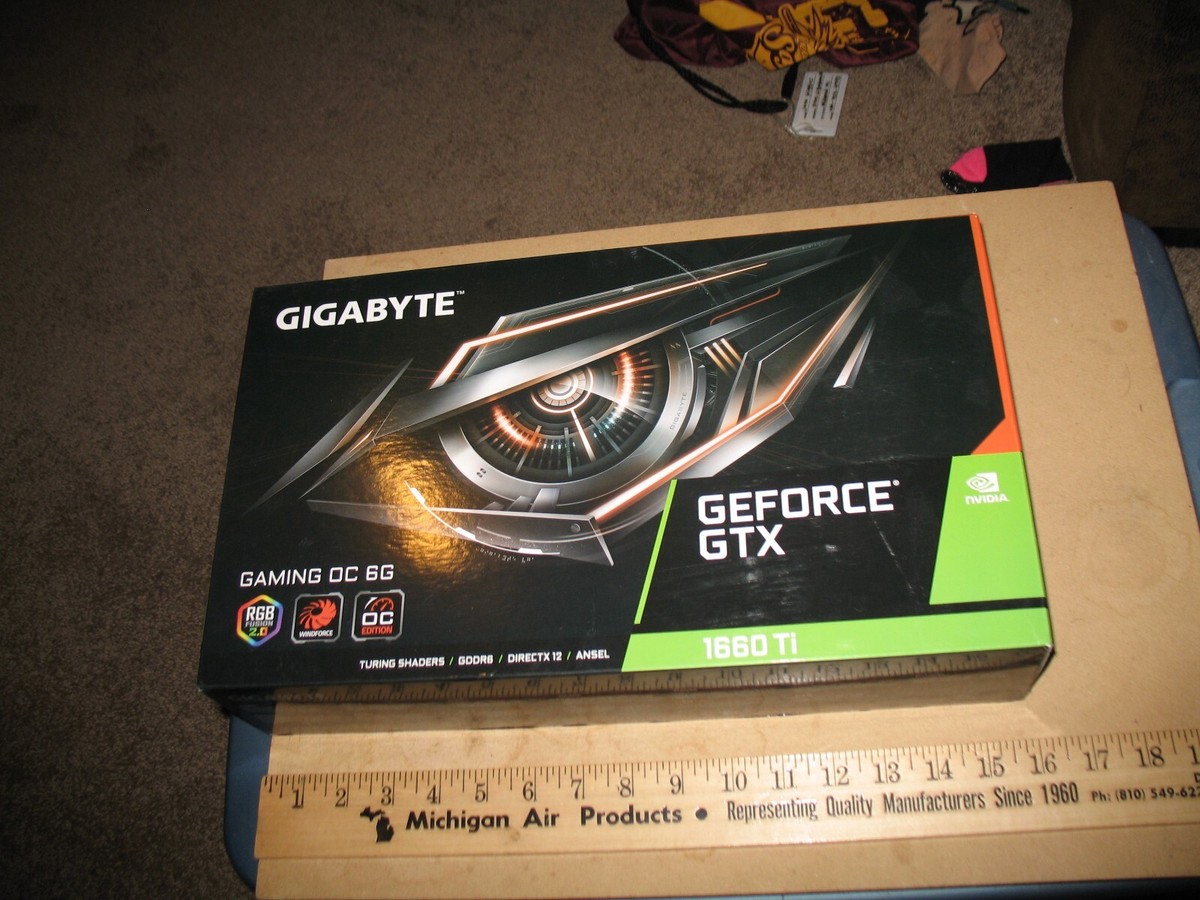 【値下げ不可】GIGABYTE GTX 1660ti 6GB GDDR5 GIGABYTE GTX 1660TI 6GB OC GDDR5 | eBay