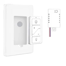 Smart Wireless Dimmer  Switch and Receiver Kit, NO Wiring, Work with Alexa Only