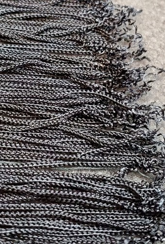 Paisley Winter Schal, mit schwarzem Fleece, rot, weinrot & schwarz Farben, 56" weich - Bild 7 von 8