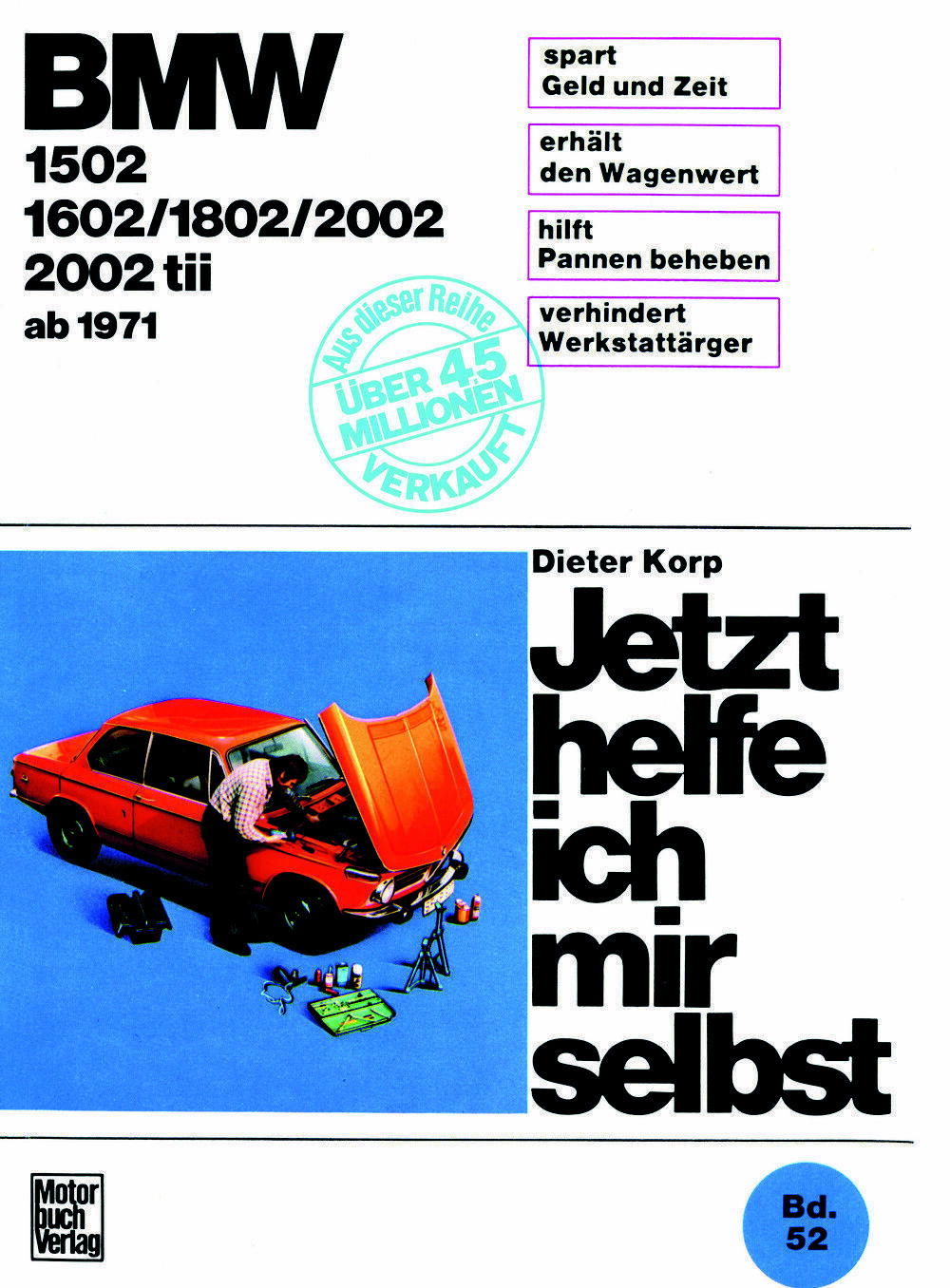 Thumbnail - Reparaturanleitung Buch Jetzt Helfe Ich Mir Selbst Bmw 1502 1602 1802