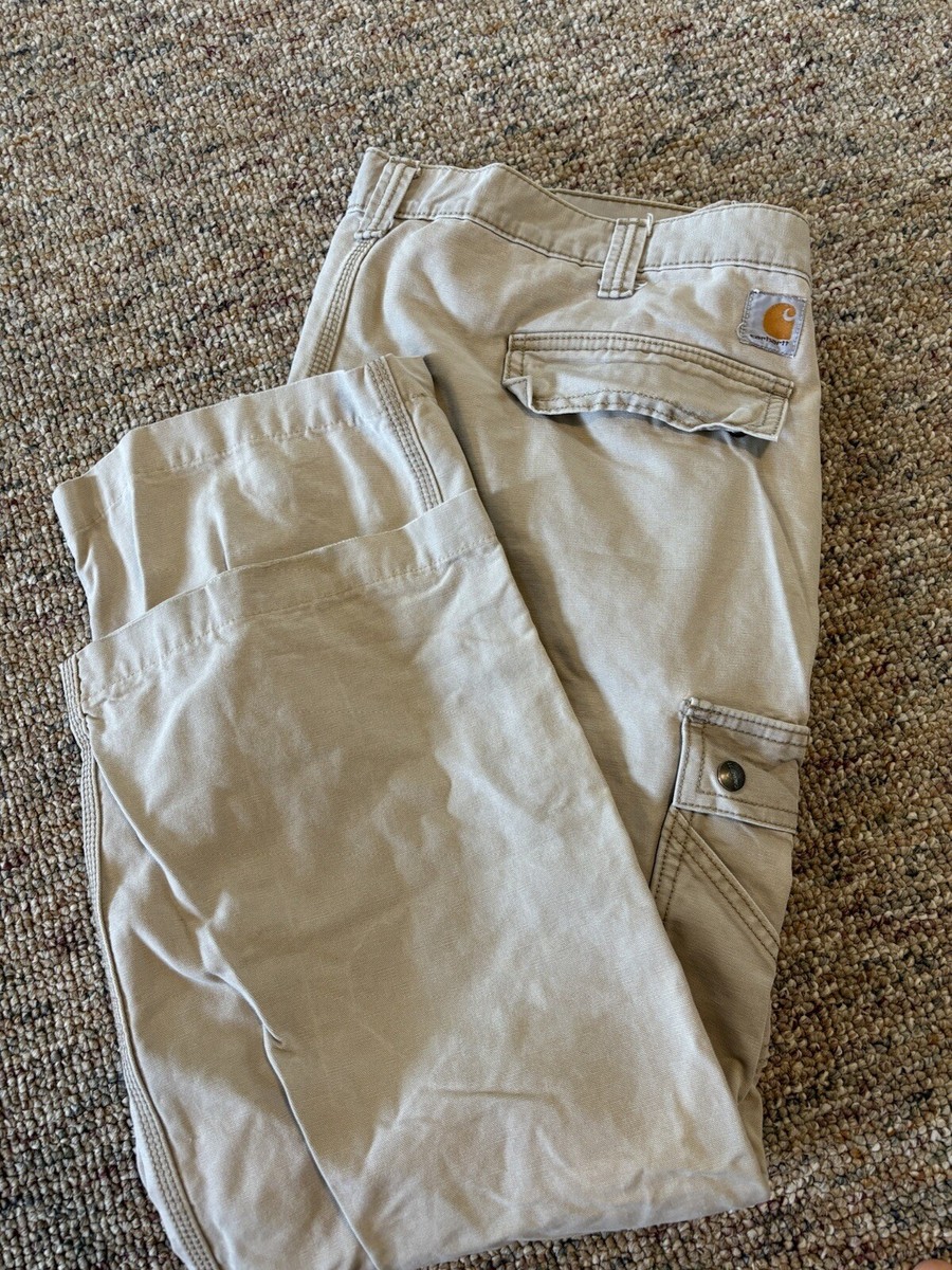 Carhartt Mens Cargo Pants Size 44x30 100272-232 Relaxed Fit | eBay
