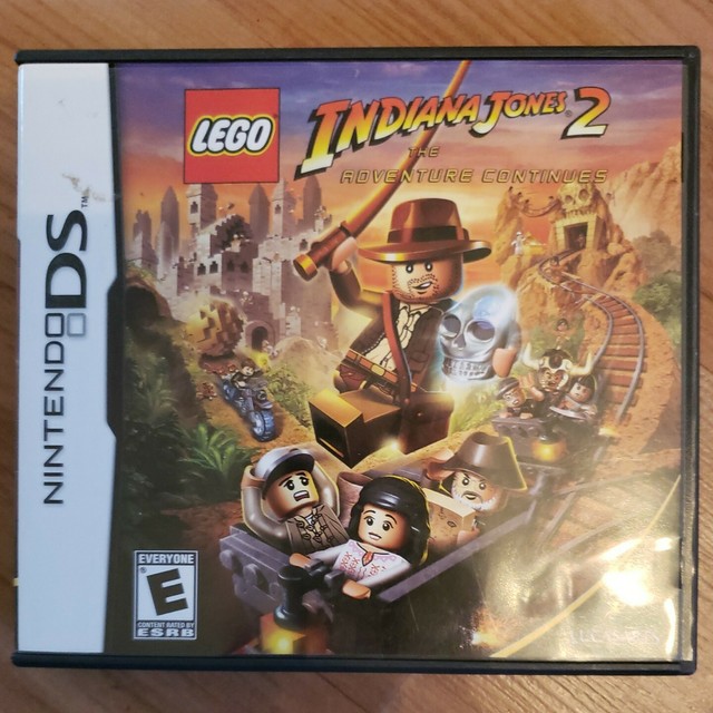 LEGO Indiana Jones 2 The Adventure Continues (Nintendo DS) w/case