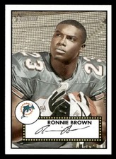 2006 Topps Heritage #89 Ronnie Brown Miami Dolphins