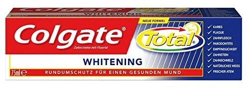 ZAHNPFLEGE-MUNDHYGIENE Colgate Total Whitening 6er Pack 450ml