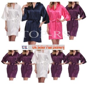 plain silk dressing gowns