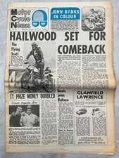 Motor Cycle News - 10 February 1971 - Count Agusta, John Ban - Vintage Newspaper
