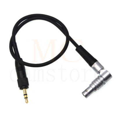 0B 5-Pin to 3.5mm Locking ARRI ALEXA LF/SXT/MINI LF Camera Timecode Sync Cable