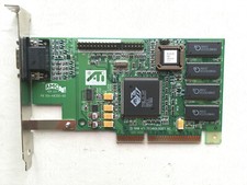 ATI Rage IIC AGP Video Graphics Card - Tested, Working