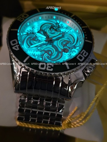 Invicta - Full LUME Dial - Pro Diver - ANATOMIC - Automatic - Swirls -Mens Watch - Picture 10 of 22