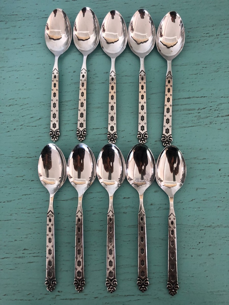 Vintage Northland Stainless Flatware Spoon Lot Japan San Francisco