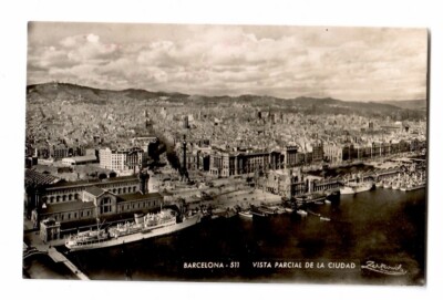5758 - Barcelona Vista Parcial de la Cuidad 1956