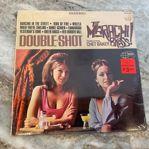 CHET BAKER LP Double Shot The Mariachi Brass SEALED 1966 OG WPS-21852 - 第 1/2 張圖片