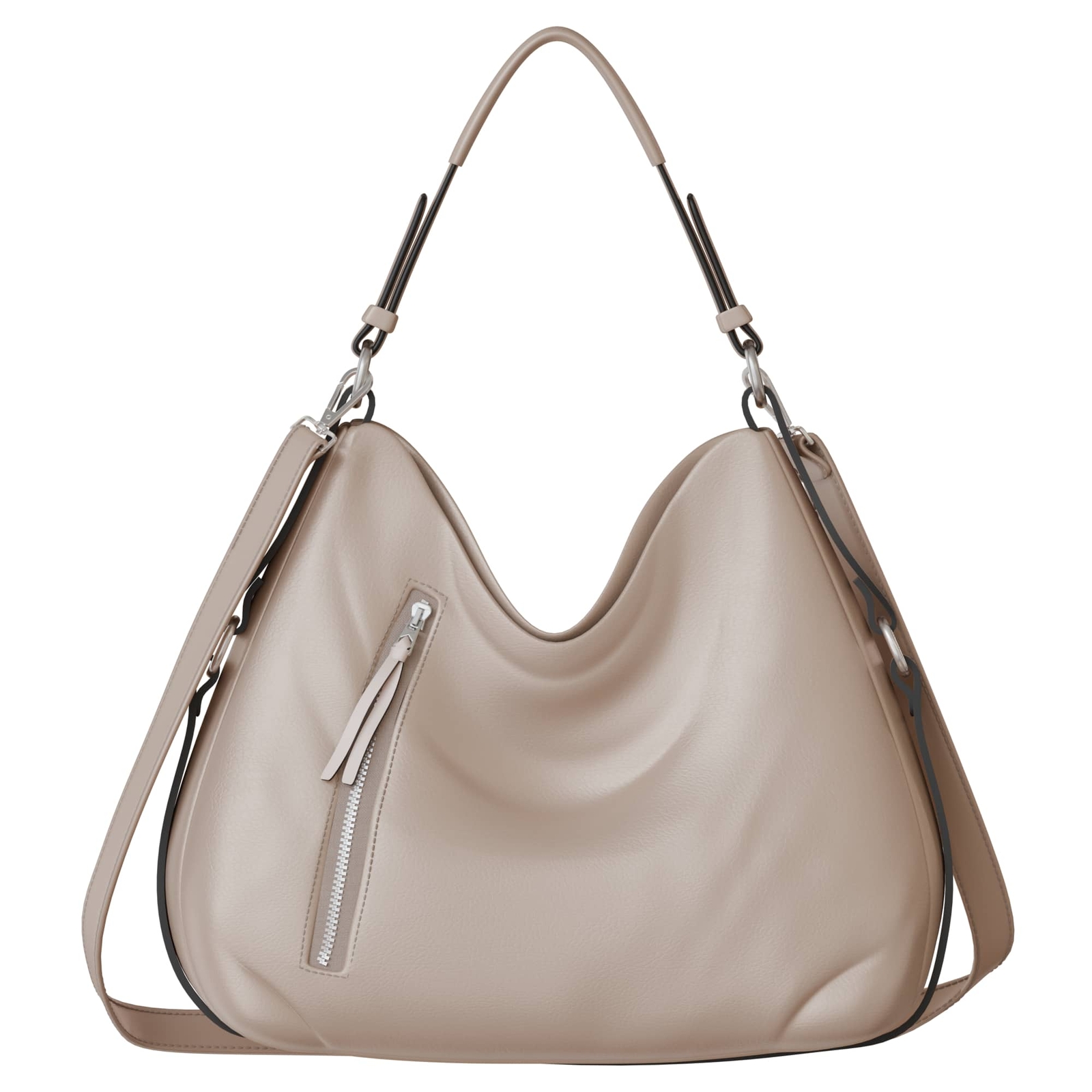 Bolso Shopper Para Damas Con Asa De Hombro Grande De Cuero Vegano 30619