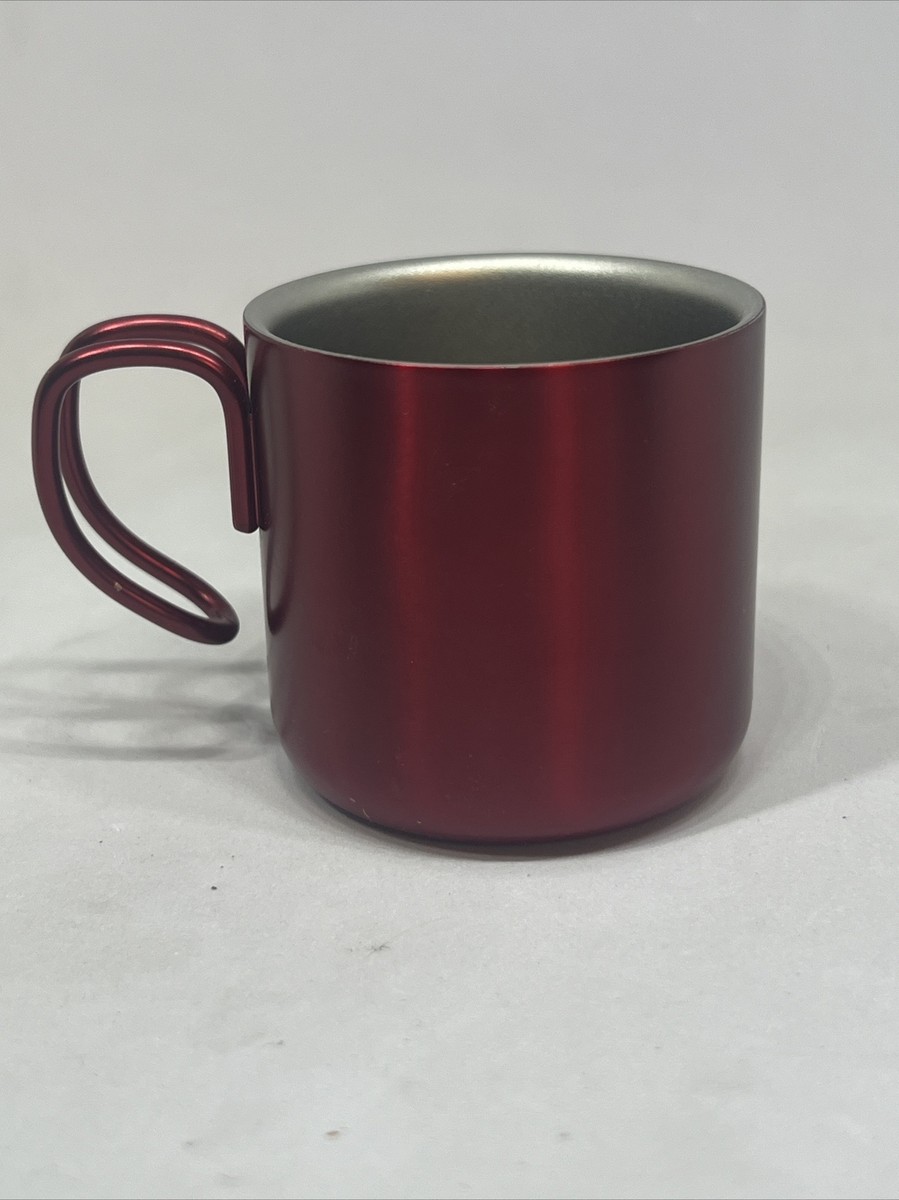 Starbucks Metal stainless steel Expresso Cup 3 oz Mini Mug Matte