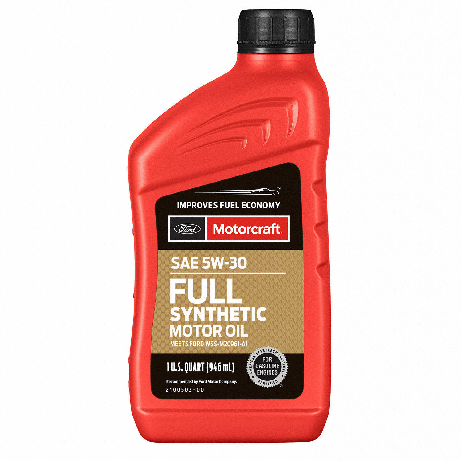 Engine OilFull Synthetic Motor Oil Quart Motorcraft XO5W30Q1FS eBay