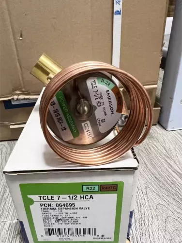 1pcs EMERSON Thermal Expansion Valve TCLE7-1/2HCA