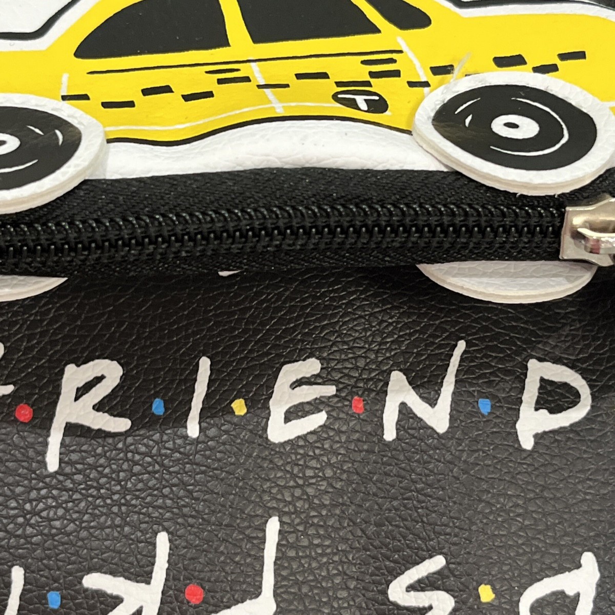 FRIENDS TV SHOW BLACK MINI BACKPACK BAG NEW 11.5” WITH  display picture 1