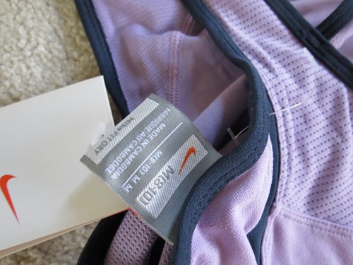 NWT Women's Nike Tennis Purple Tank Top Medium 8-10 - Picture 11 of 13