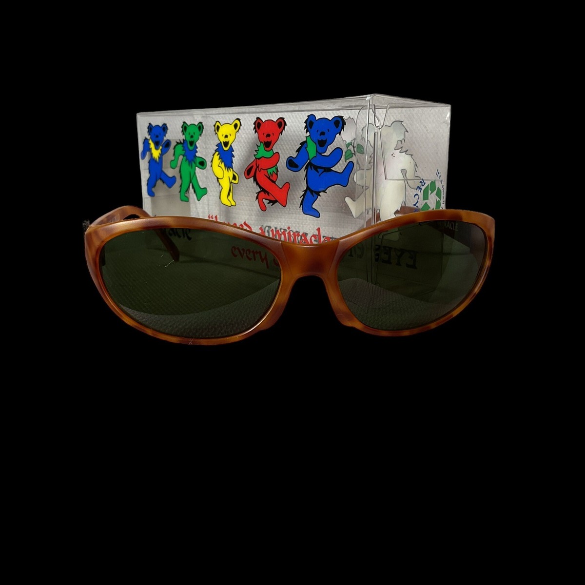 Vintage Grateful Dead Miracle Blonde Eyes Of The World Sunglasses