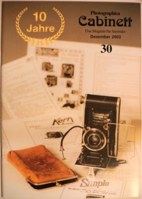 Photographica Cabinett 30 Kern Contax 3x4 Compur Prontor Retina Rollei Photavit