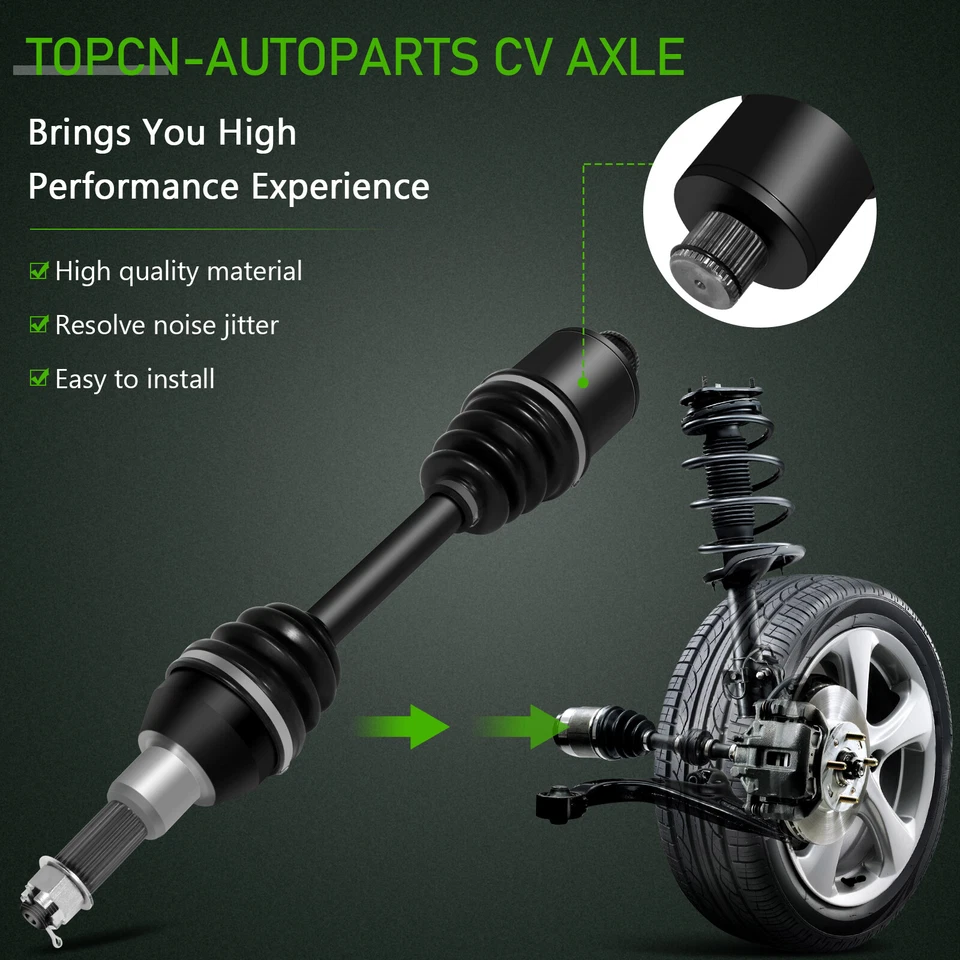 Ejes traseros para Polaris Sportsman 500 2001-02 Sportsman 400 1380142 CV 1999-2002 Foto 3 de 4