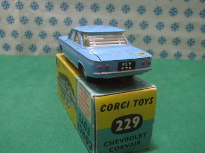 Vintage - CHEVROLET CORVAIR - Corgi toys 229 | eBay
