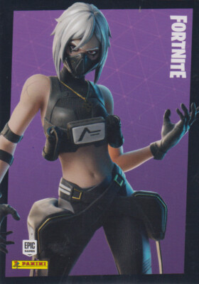 Fortnite 2 Karte - 86 Hush Rarity Card Rare Outfit (2020)