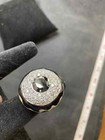 Pair of Massive Enamel and Black Diamond Costume Rings From Film Collection — photo 2