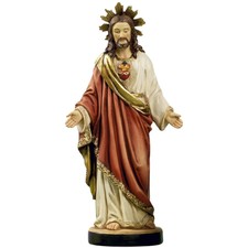 Statua in resina sacro cuore di gesu' 13 cm  PAB-PB10148-1