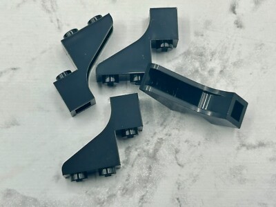 Lego Parts Lot (4) ~ Black Arch 1 x 3 x 2 ~ No 88292