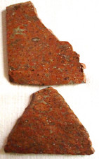 Orbicular Rhyolite  Slab - 130 Grams - Mexico -  Jasper - Lot of 2
