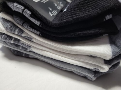 Under Armour Performance Tech Unisex Youth 6prs Crew Socks SZ Medium 4.5Y-7Y - Picture 12 of 12