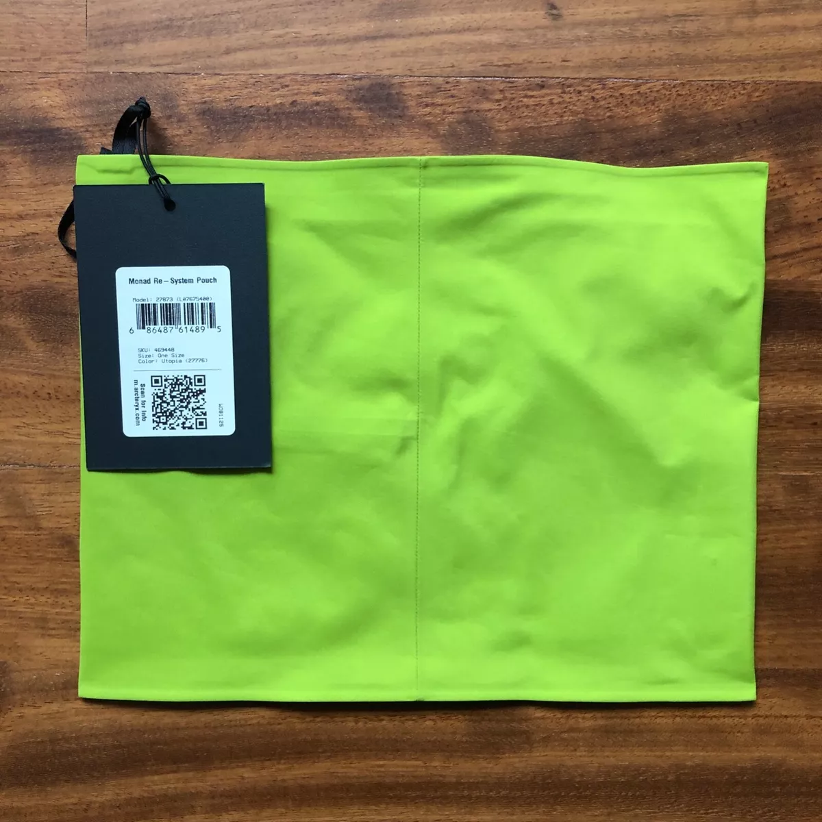 Arcteryx Veilance ® Pouch - Monad Re-System Tote Bag - *RARE* Lime Green NWT