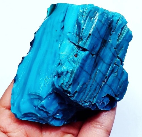Piedra preciosa suelta turquesa natural en bruto 645,00+ quilates certificada con regalo gratis - Imagen 12 de 16
