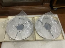 Vintage Teac Aluminum 10.5" Reel For 1/4" Tape.. In Original Teac (2)