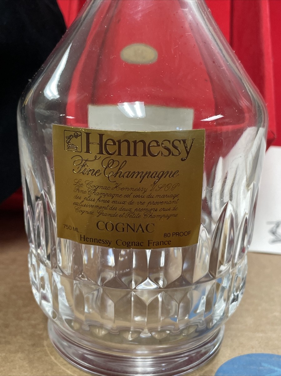 RARE BACCARAT HENNESSY Fine Champagne Crystal Decanter W RARE BACCARAT HENNESSY Fine Champagne Crystal Decanter W