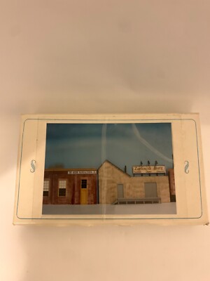 White Round Model Works #5008 Zarfos & Burg Building Flat