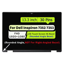 For Dell Inspiron 13 7352 7353 P57G001 3GHFT 03GHFT LCD Touch Screen Replacement