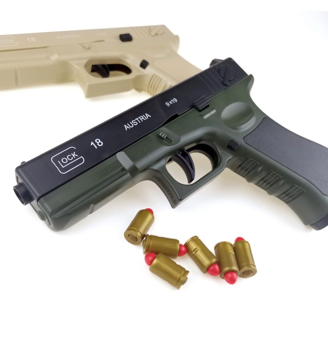 Toy Glock Nerf Green clay pigeon shooting accessories eBay