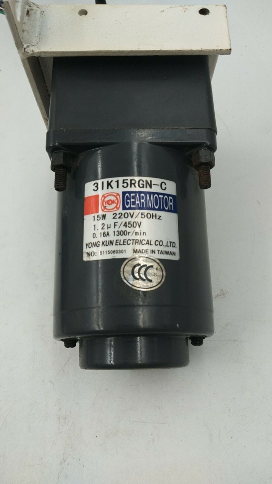 1PC Used GEAR MOTOR 31K15RGNC speed control motor W7546 WX eBay