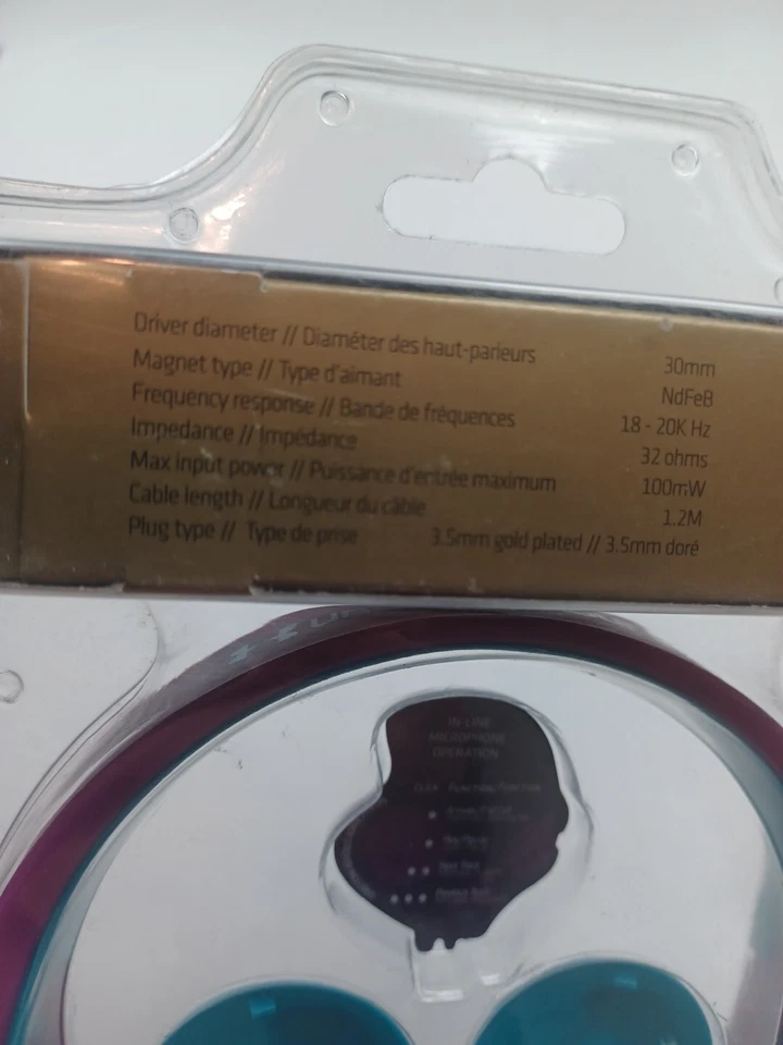 Skullcand ICON 2Under Armour Approved For Flight Over Ear Driver 30mm Headphones - Image 4 of 4