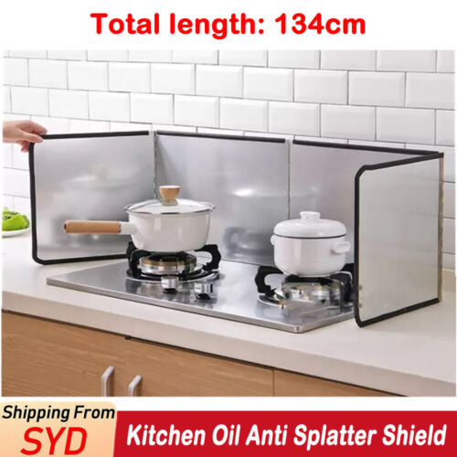 <!--F#f_0-->Frying Splash Guard Kitchen Oil Anti Splatter Shield Screen Washable Cooking AU<!--F/-->