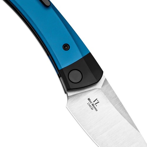Kizer Mini Momo Folding Knife Black/Blue Alum Handle Nitro-V Drop Point V3663C1 - 第 6/9 張圖片