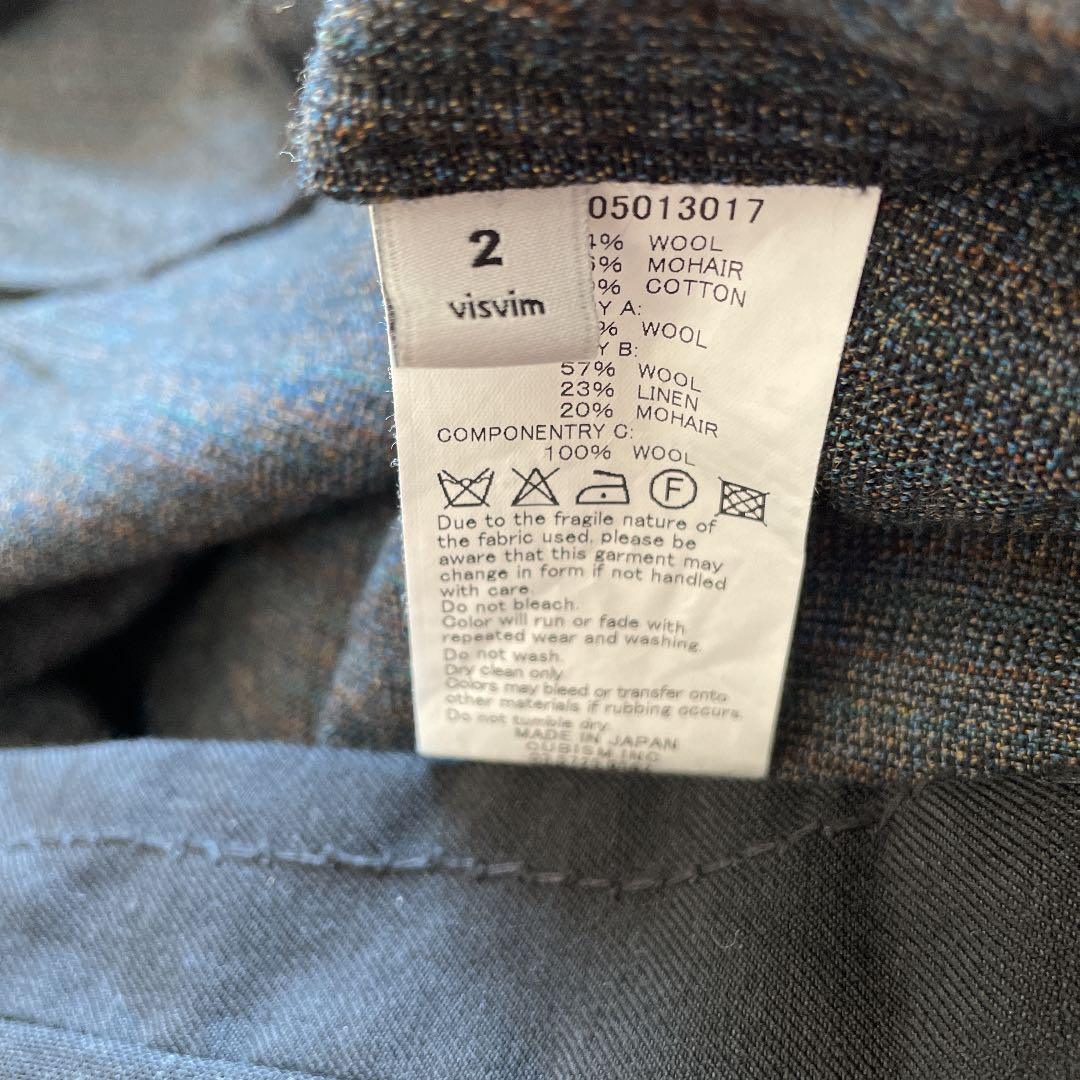 visvim ruunpe coat Gray Wool Size 2 Used From Japan