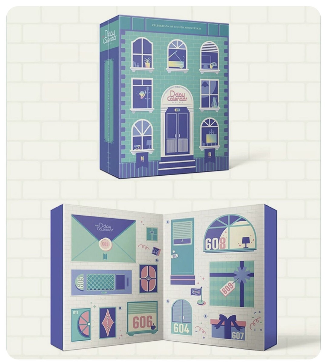 BTS Fasta 2021 カレンダー　新品未開封 BTS FESTA 2021 D-Day Calendar NEW SEALED US Seller | eBay