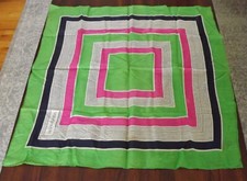 VINTAGE YVES SAINT LAURENT SILK SCARF 26 INCHES