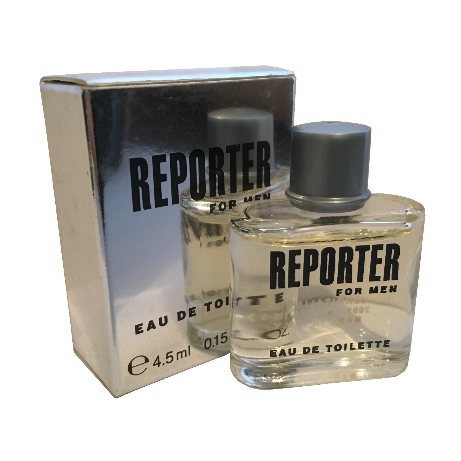 Mens Aftershave Miniature Mini Gift Travel x2 Etienne Aigner Reporter