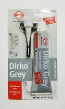 Elring Dirko Grey Silicone Hi-Temp Gasket Maker Sealing Compound 2.9oz 81g