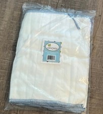 New OsoCozy Prefolds Infant, 4x6x4 Soft Absorbent Baby 12 Diapers 100 Cotton